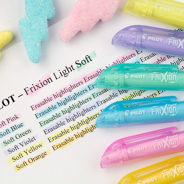 Surligneur effaçable Pilot - FriXion Light Soft - Plusieurs coloris disponibles - Photo n°2