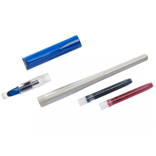 Stylo plume pour Calligraphie - 0,9 / 1,4 / 1,9 mm Kit de 3 HERLITZ My pen  Nicewriter Light Blue