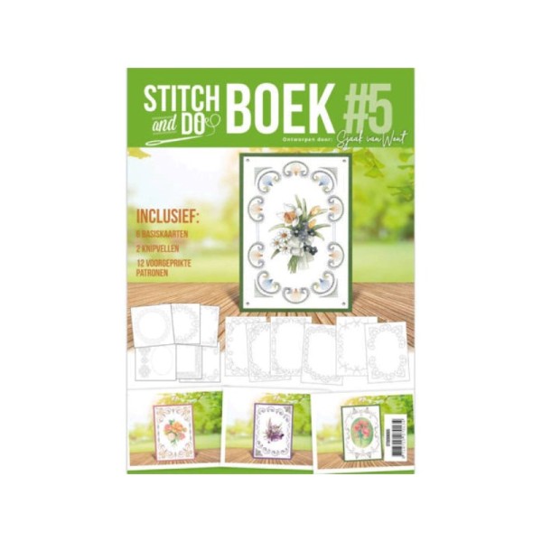 Stitch and Do Livre n°5 - Kit Carte 3D à broder - Photo n°1