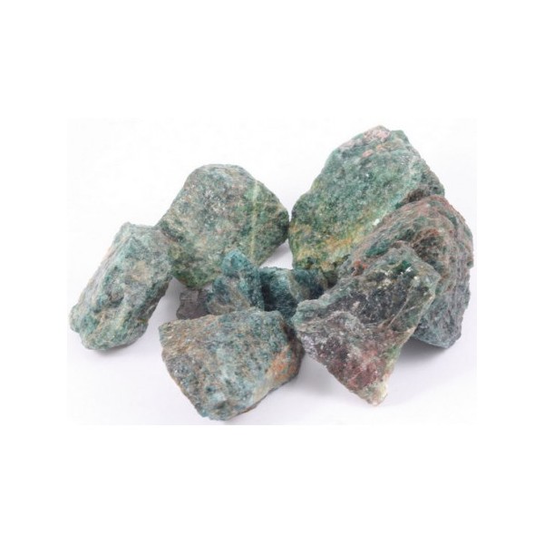 Lot de 300 grammes d'apatite bleue verte de Madagascar pierres brutes - Photo n°1