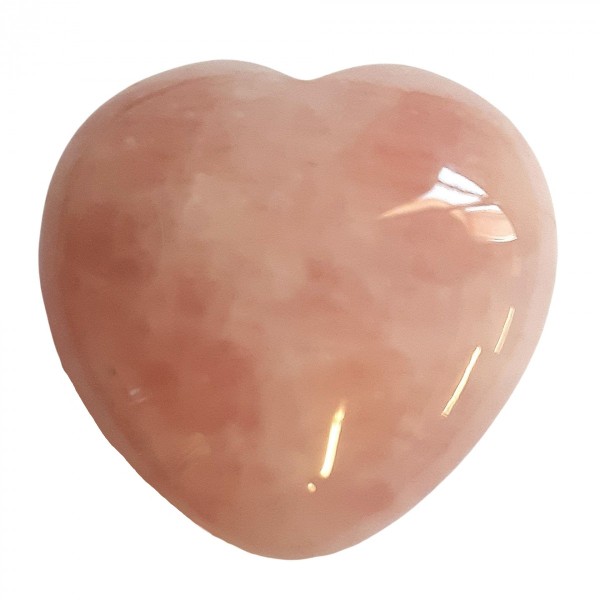 Coeur poli en quartz rose 3cm diamètre - 15gr - Photo n°2