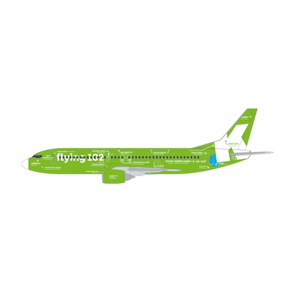 Boeing 737 -400 - KULULA - FLYING 102 - MODELE A EMBOITER - ECHELLE 1/180 Herpa - Photo n°1