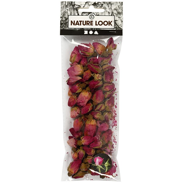 Fleurs Séchées - Boutons de Rose - 15 g - Photo n°2