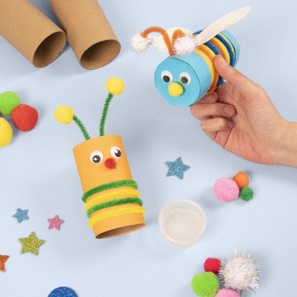 Yojoloin Bricolage DIY Enfant,Activites Manuelles Kits de Loisirs Créatifs pour Garçons Filles 5 6 7 8 Ans,Kit d/'Activité Jouets de Bricolage avec Vase Bouquet De Fleurs
