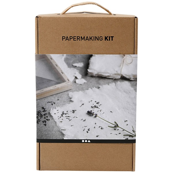 Kit DIY pour la fabrication de papier artisanal - Photo n°2