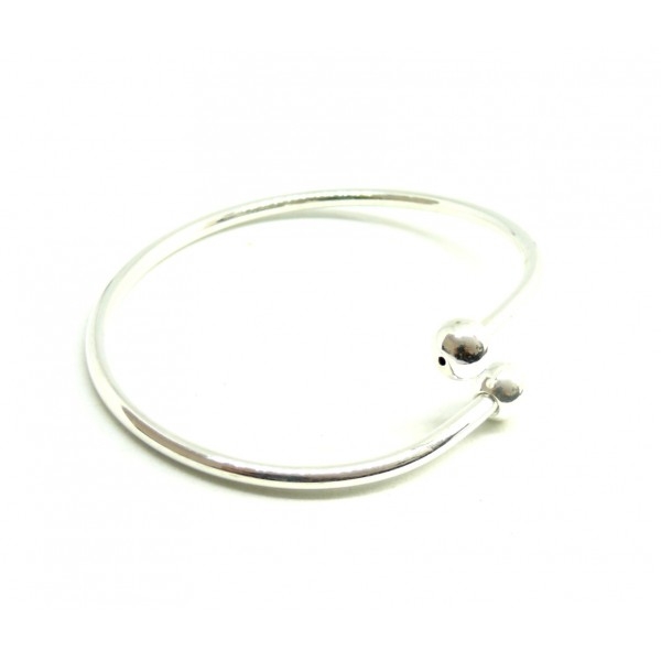 PS1115338 PAX 1 bracelet jonc metal couleur Argent Vif Qualité Cuivre - Photo n°1