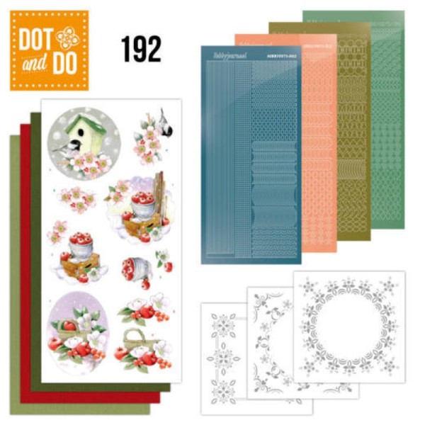 Dot and do 192 - kit Carte 3D - Hiver froid - Photo n°2