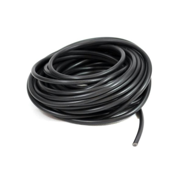 Cordon PVC plein Noir mat - Pracht - 3 mm (vendu au mètre) - Photo n°1
