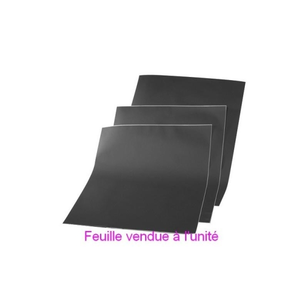 Revêtement autocollant Tableau noir, type Ardoise, 42 x 30 cm, 1 feuille - Photo n°1