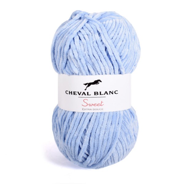 Laines Cheval Blanc - SWEET fil à tricoter 100g - 100% polyester - Photo n°4
