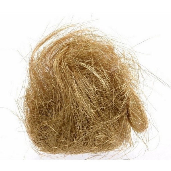 Cheveux d'Ange, sachet de filaments de 20 gr, Couleur doré - Photo n°1
