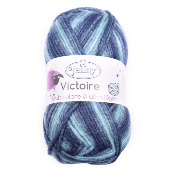 Fil à tricoter Jenny - VICTOIRE fil 74% acrylique 21% nylon 5% laine 150g - Fil hiver - Photo n°4