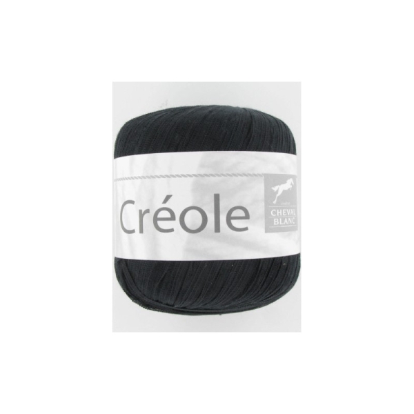Laines Cheval Blanc - CREOLE fil ruban 62% acrylique 38% polyamide 50g - Fil ruban été - Photo n°3