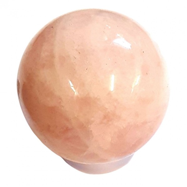 Sphère boule en quartz rose 4cm diamètre - 90gr - Photo n°1
