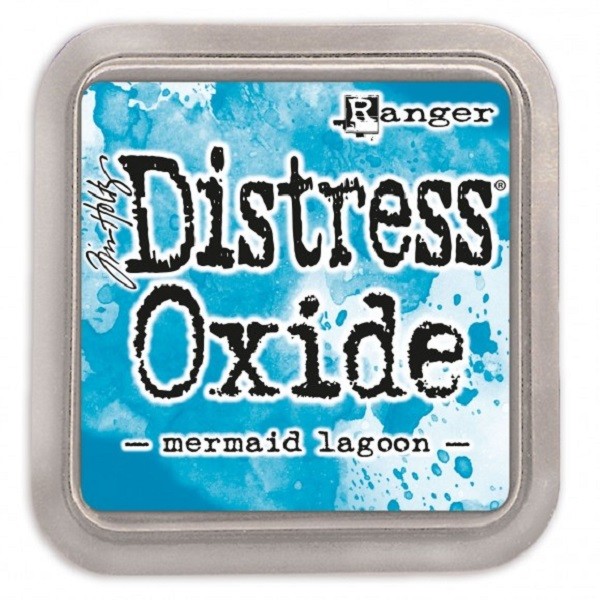 Encreur Distress Oxide  Ranger Industries - Mermaid Lagoon - 7,5 x 7,5 - Photo n°1