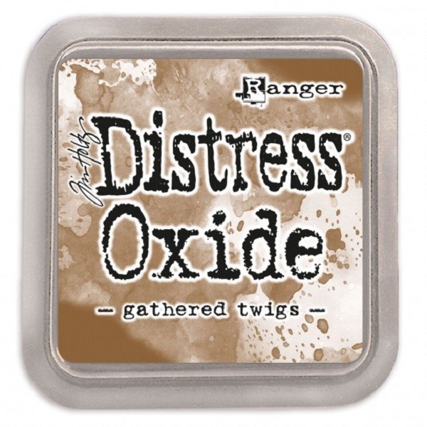Encreur Distress Oxide  Ranger Industries - Gathered Twigs - 7,5 x 7,5 - Photo n°1