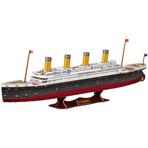 Puzzle 3D maquette - Titanic - 69,5 x 9,2 x 22,5 cm - Photo n°2