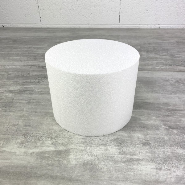 Disque épaisseur 15 cm, diamètre 20 cm, polystyrène pro haute densité, 28 kg/ m3 - Photo n°1