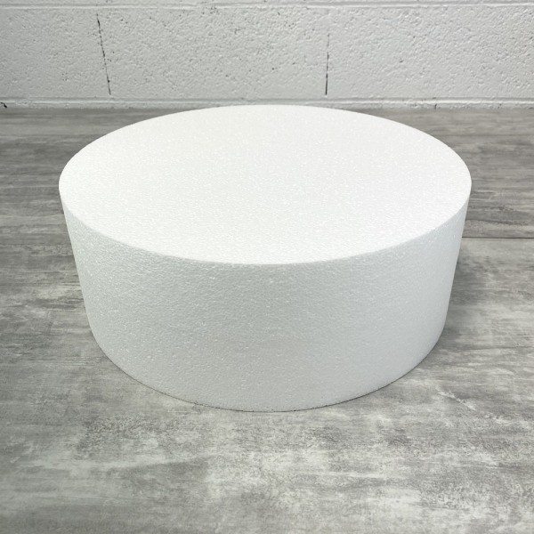 Disque épaisseur 15 cm, diamètre 40 cm, polystyrène pro haute densité, 28 kg/ m3 - Photo n°1