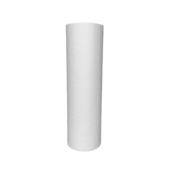 Cylindre en polystyrène diam. 15 x haut. 50 cm, Colonne en Styropor blanc pour présentoir, de densit - Photo n°1