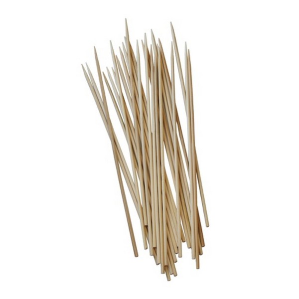 Lot de 250 Baguettes en bambou de 25 cm de long, Piques à brochette Ø 3 mm - Photo n°1