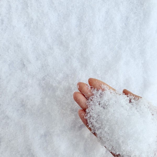 Neige artificielle blanche, 150 gr, 1 litre, sachet de neige poudreuse - Photo n°2