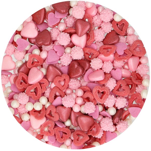 Mix confettis de sucre thème Amour 50 gr - Photo n°2