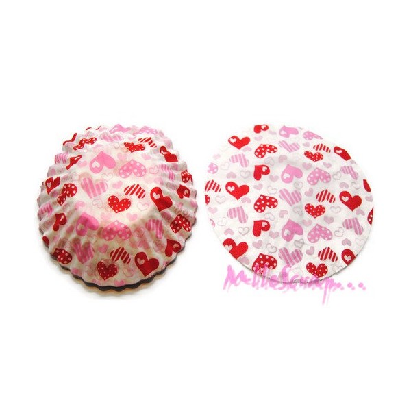 Caissettes papier cupcakes décoration -20 pièces - Photo n°1