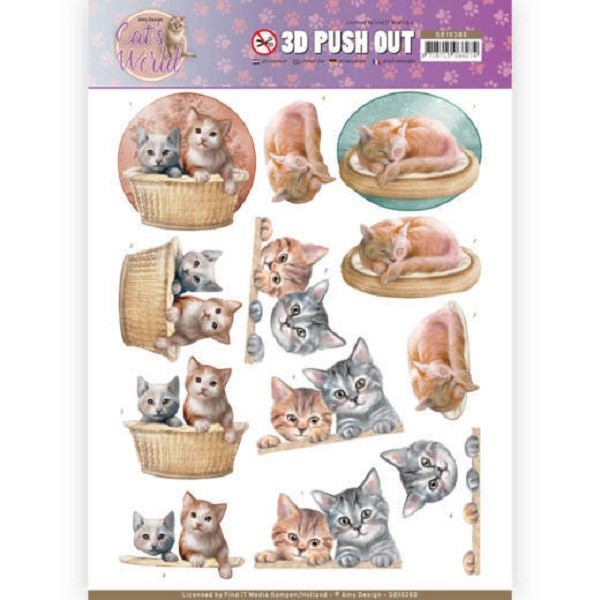 Images 3D prédéc. Amy Design Cats World - Kittens - Photo n°1