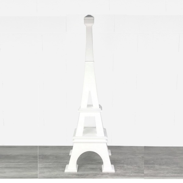 Petite Tour Eiffel en Polystyrène, Hauteur 80 cm, base 25x25 cm, Styropor densité Pro pour présentoi - Photo n°1