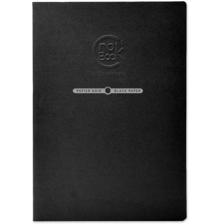 Carnet de croquis Crok'Book Papier noir - 120 g/m2 - A3 - 20 pages