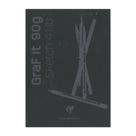 Bloc à dessin et croquis Graf'it Uni 90 g - A5 - 160 pages