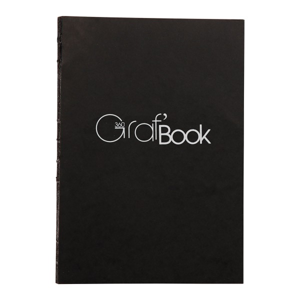Carnet à dessin Graf'Book 360° - A5 - 200 pages - Photo n°1