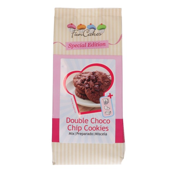 Mix pour cookies double choco 500 gr - Photo n°1