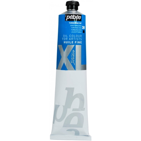 Peinture huile fine Studio XL - Turquoise Vif - 200 ml