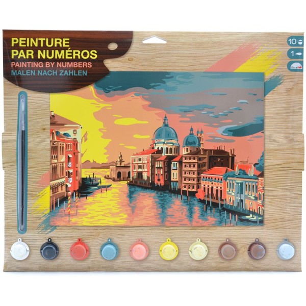 Peinture par numéros - Venise - 35,5 x 27,9 cm - Photo n°1