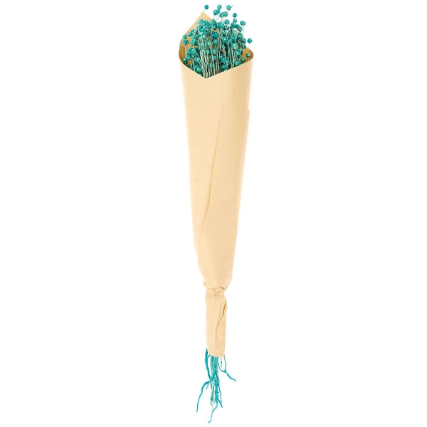 Fleurs séchées - Lin Turquoise - 100 g - Photo n°6