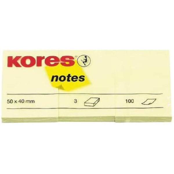 Bloc note repositionnable - 50 x 40 mm - Photo n°1