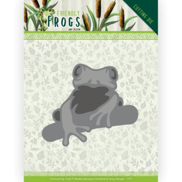Die - ADD10230 - Friendly frogs - Grenouille sur branche - Photo n°1