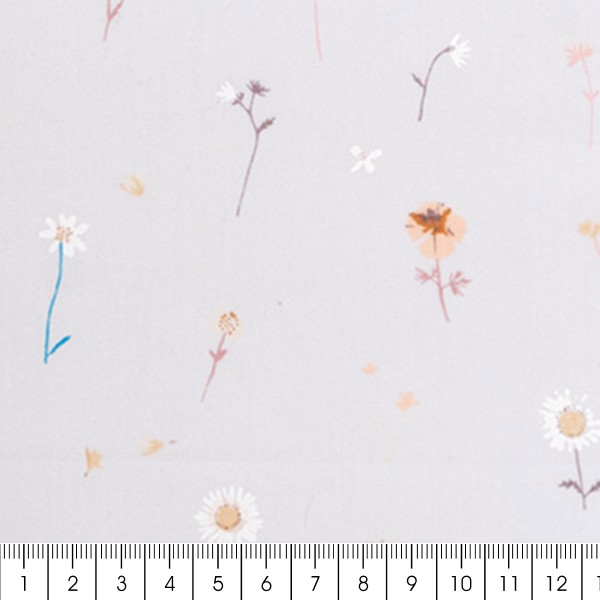 Tissu Toile de coton Transformation Rico Design - Mille Fleurs - Vendu par 10 cm - Photo n°3