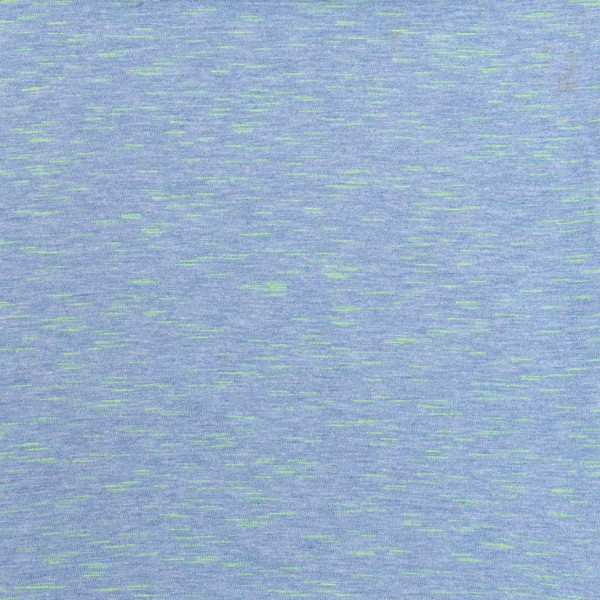Tissu Jersey Transformation Rico Design - Bleu chiné - Vendu par 10 cm - Photo n°1