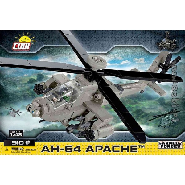 AH-64 Apache - 510 pièces 1/48 Cobi - Photo n°1