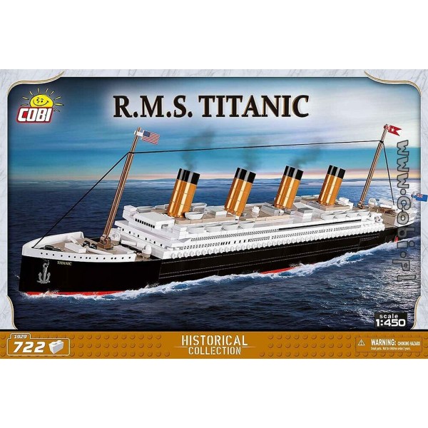 Titanic - 720 pièces - échelle 1/450 Cobi - Photo n°1