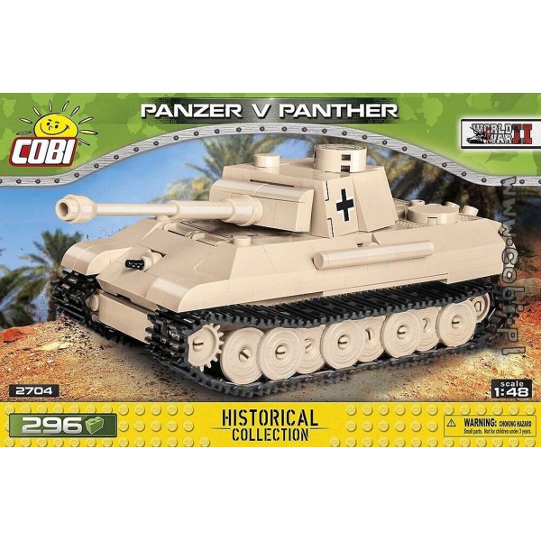 Panzer V Panther - 296 pièces 1/48 Cobi - Photo n°1