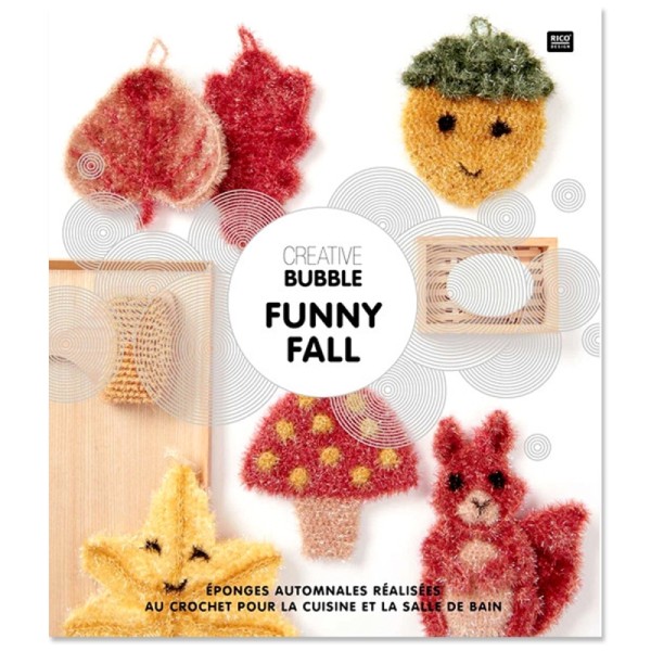 Livre crochet Creative Bubble - Funny Fall - 7 modèles - Photo n°1