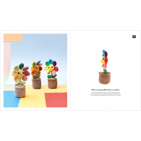 Livre crochet Ricorumi - Rainbow - 7 modèles - 16 pages - Photo n°6