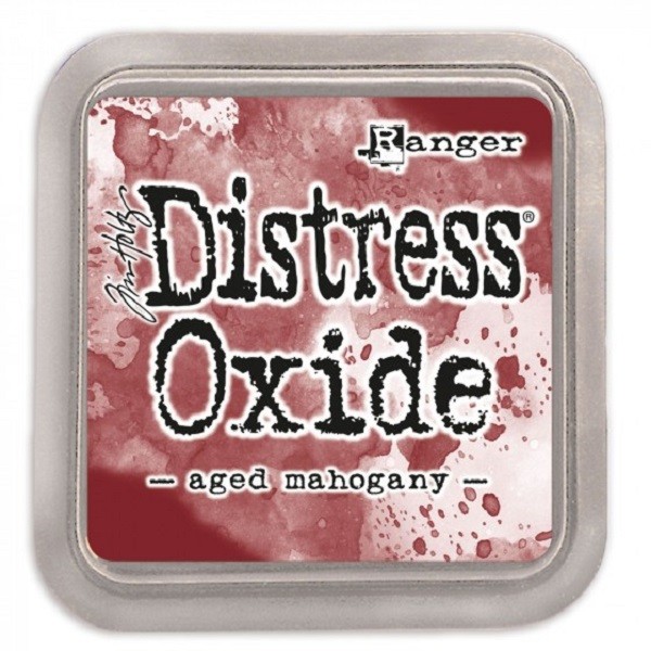 Encreur Distress Oxide  Ranger Industries - Aged Mahogany - 7,5 x 7,5 - Photo n°1