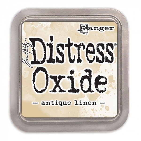 Encreur Distress Oxide  Ranger Industries - Antique Linen - 7,5 x 7,5 - Photo n°1