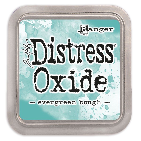 Encreur Distress Oxide  Ranger Industries - Evergreen Bough - 7,5 x 7,5 - Photo n°1