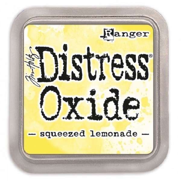 Encreur Distress Oxide  Ranger Industries - Squeeze Lemonade - 7,5 x 7,5 - Photo n°1
